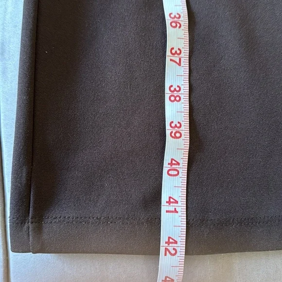 EXPRESS. Extreme Flare Brown Pants, Size S-Regular. - Picture 9 of 9